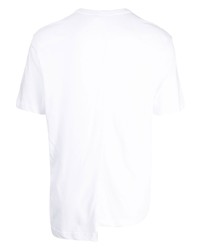 T-shirt à col rond imprimé blanc Comme Des Garcons SHIRT