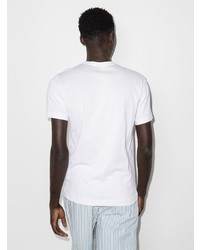 T-shirt à col rond imprimé blanc Comme Des Garcons SHIRT