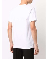 T-shirt à col rond imprimé blanc Comme Des Garcons SHIRT