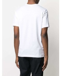 T-shirt à col rond imprimé blanc Comme Des Garcons SHIRT