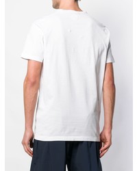 T-shirt à col rond imprimé blanc DSQUARED2