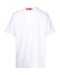 T-shirt à col rond imprimé blanc Mostly Heard Rarely Seen 8-Bit