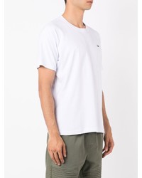 T-shirt à col rond imprimé blanc OSKLEN