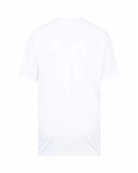 T-shirt à col rond imprimé blanc Supreme