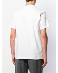 T-shirt à col rond imprimé blanc Supreme