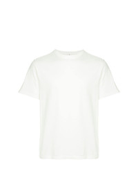 T-shirt à col rond imprimé blanc Golden Goose Deluxe Brand