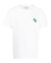 T-shirt à col rond imprimé blanc Gramicci