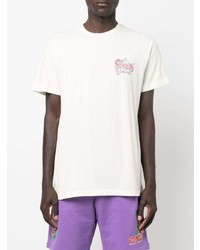 T-shirt à col rond imprimé blanc RIPNDIP