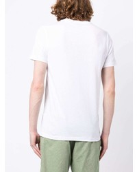 T-shirt à col rond imprimé blanc PS Paul Smith