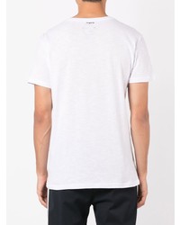 T-shirt à col rond imprimé blanc OSKLEN