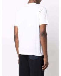 T-shirt à col rond imprimé blanc PS Paul Smith