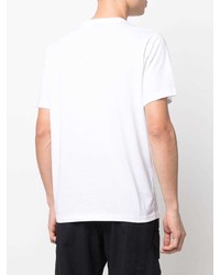 T-shirt à col rond imprimé blanc PS Paul Smith