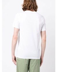 T-shirt à col rond imprimé blanc PS Paul Smith