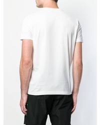 T-shirt à col rond imprimé blanc DSQUARED2