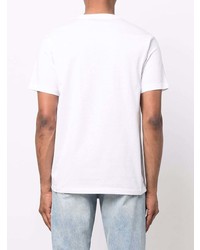 T-shirt à col rond imprimé blanc PS Paul Smith