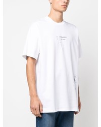 T-shirt à col rond imprimé blanc Carhartt WIP