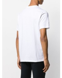 T-shirt à col rond imprimé blanc PS Paul Smith