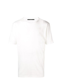 T-shirt à col rond imprimé blanc Haider Ackermann