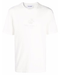 T-shirt à col rond imprimé blanc Han Kjobenhavn