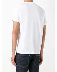 T-shirt à col rond imprimé blanc Ps By Paul Smith