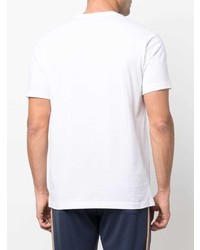 T-shirt à col rond imprimé blanc PS Paul Smith