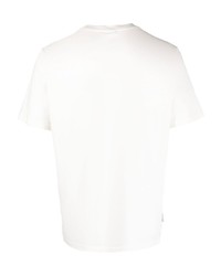 T-shirt à col rond imprimé blanc AUTRY