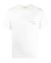 T-shirt à col rond imprimé blanc Ih Nom Uh Nit