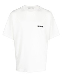 T-shirt à col rond imprimé blanc Ih Nom Uh Nit