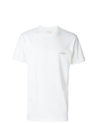 T-shirt à col rond imprimé blanc Ih Nom Uh Nit