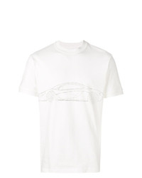 T-shirt à col rond imprimé blanc Ih Nom Uh Nit