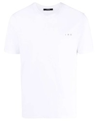 T-shirt à col rond imprimé blanc IRO