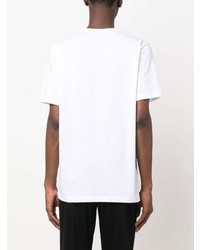 T-shirt à col rond imprimé blanc PS Paul Smith