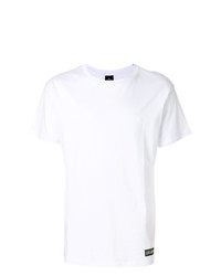 T-shirt à col rond imprimé blanc Les (Art)ists