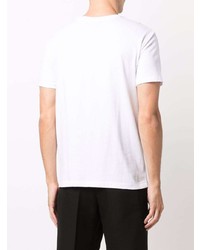 T-shirt à col rond imprimé blanc Lauren Ralph Lauren