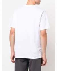 T-shirt à col rond imprimé blanc Dickies