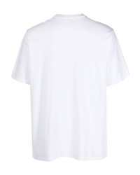 T-shirt à col rond imprimé blanc Levi's