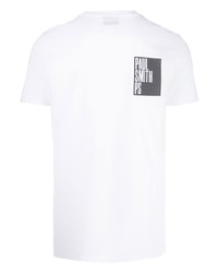 T-shirt à col rond imprimé blanc PS Paul Smith