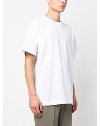 T-shirt à col rond imprimé blanc Missoni