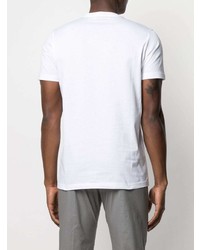 T-shirt à col rond imprimé blanc PS Paul Smith