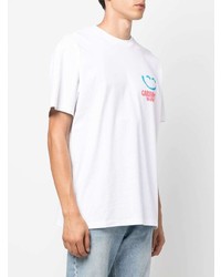 T-shirt à col rond imprimé blanc Carhartt WIP