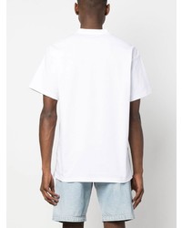 T-shirt à col rond imprimé blanc Carhartt WIP