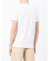 T-shirt à col rond imprimé blanc Polo Ralph Lauren