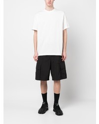 T-shirt à col rond imprimé blanc Y-3