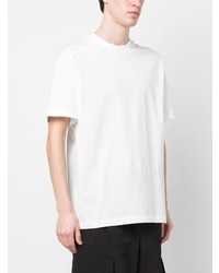 T-shirt à col rond imprimé blanc Y-3