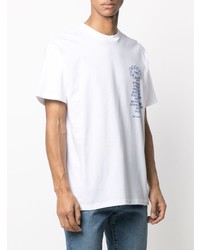 T-shirt à col rond imprimé blanc Carhartt WIP