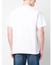 T-shirt à col rond imprimé blanc Carhartt WIP