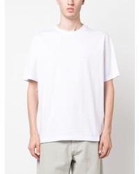 T-shirt à col rond imprimé blanc Sease