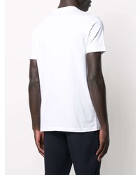 T-shirt à col rond imprimé blanc PS Paul Smith