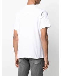 T-shirt à col rond imprimé blanc Levi's