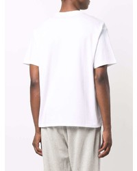 T-shirt à col rond imprimé blanc Levi's